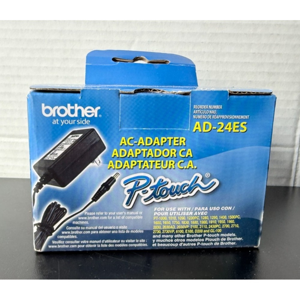 NEW‎ Brother P-Touch AD-24ES AC Adapter for  Label Maker
